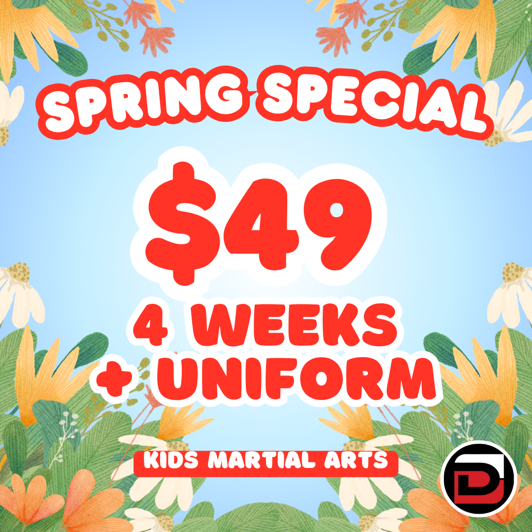 Dojo North Forsyth/Dawson Facebook ad: Spring Special: 4 Weeks for $49!