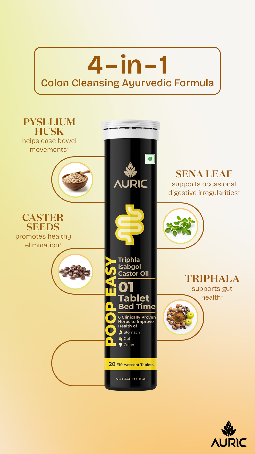 Auric Performance Booster Facebook ad