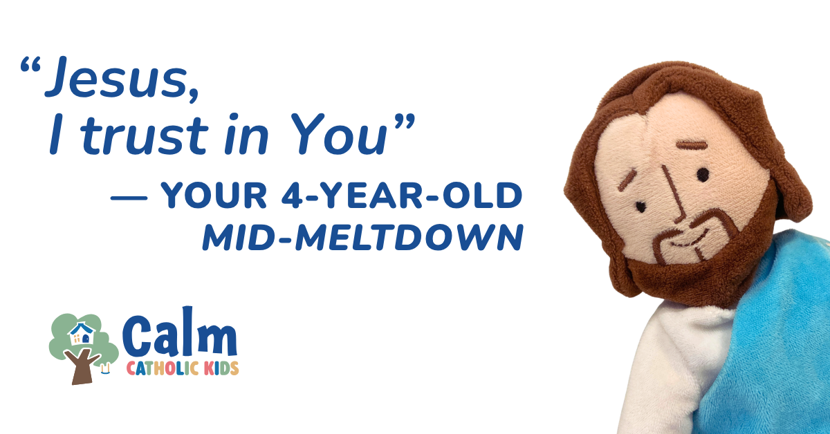 Catholic Mom Calm Facebook ad