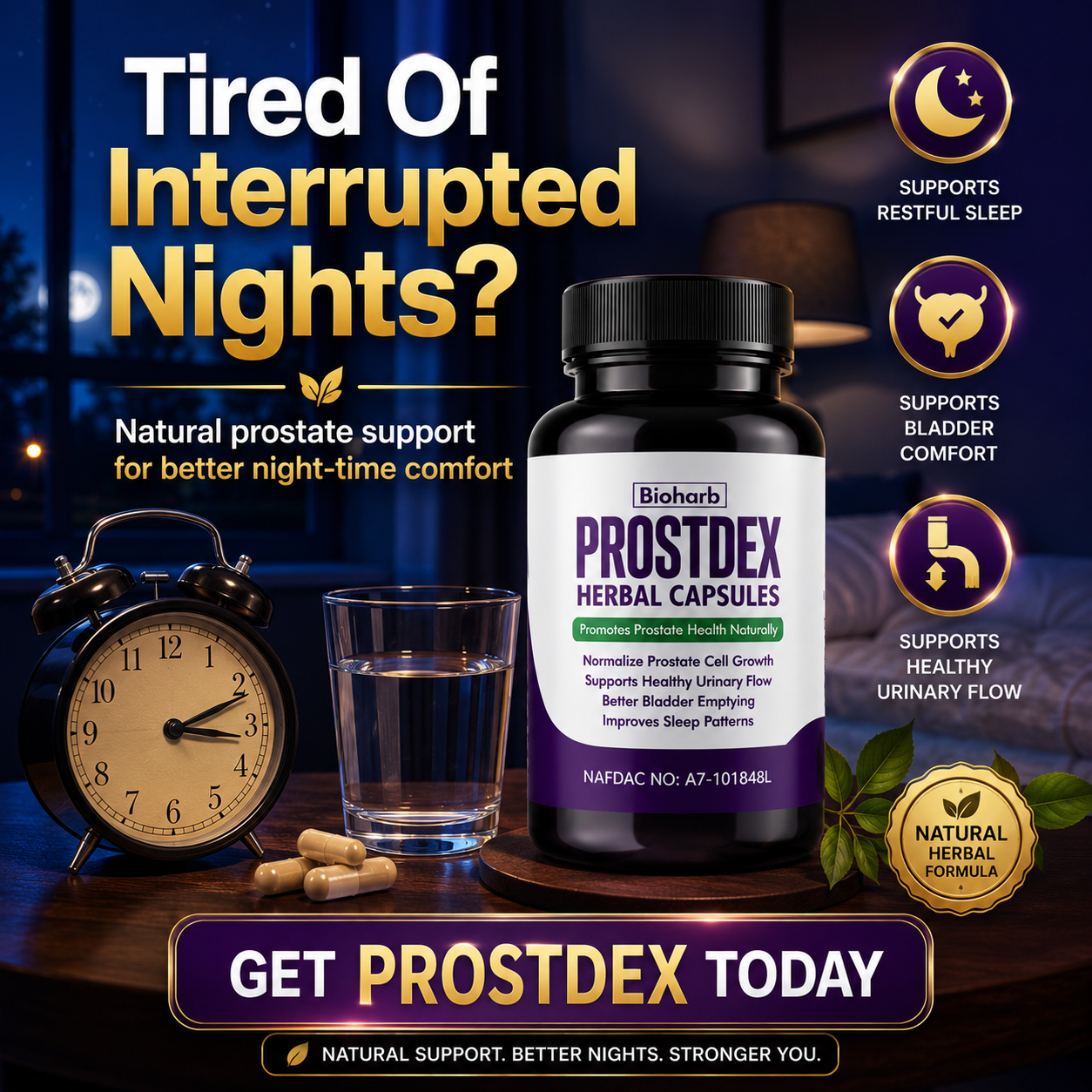 Prostdex Herbal Capsules/ Bioharb Facebook ad