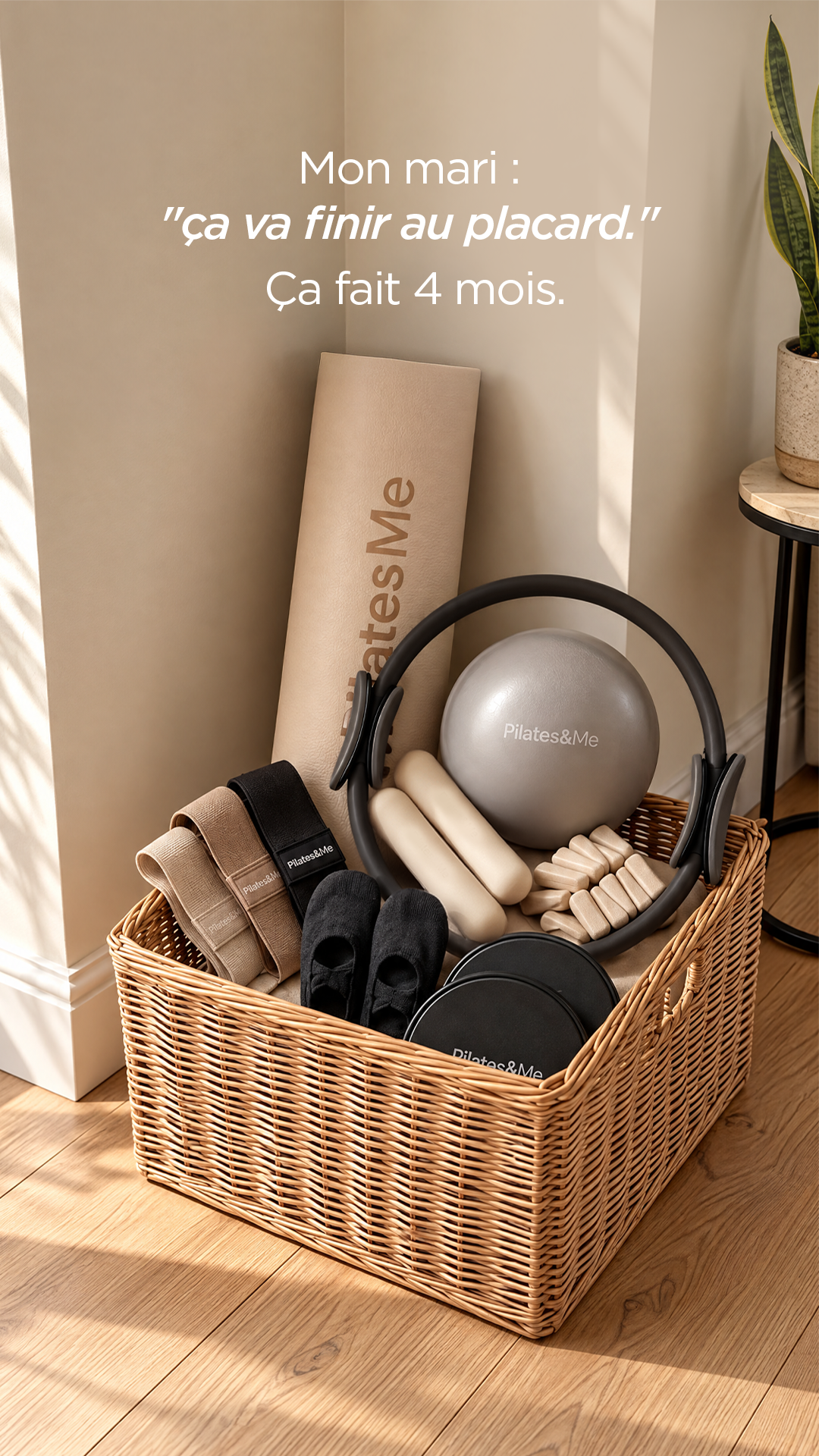 Pilates&Me France Facebook ad: Le cadeau parfait pour elle