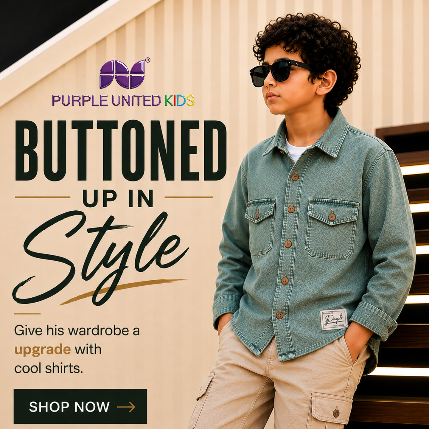 Purple United Facebook ad
