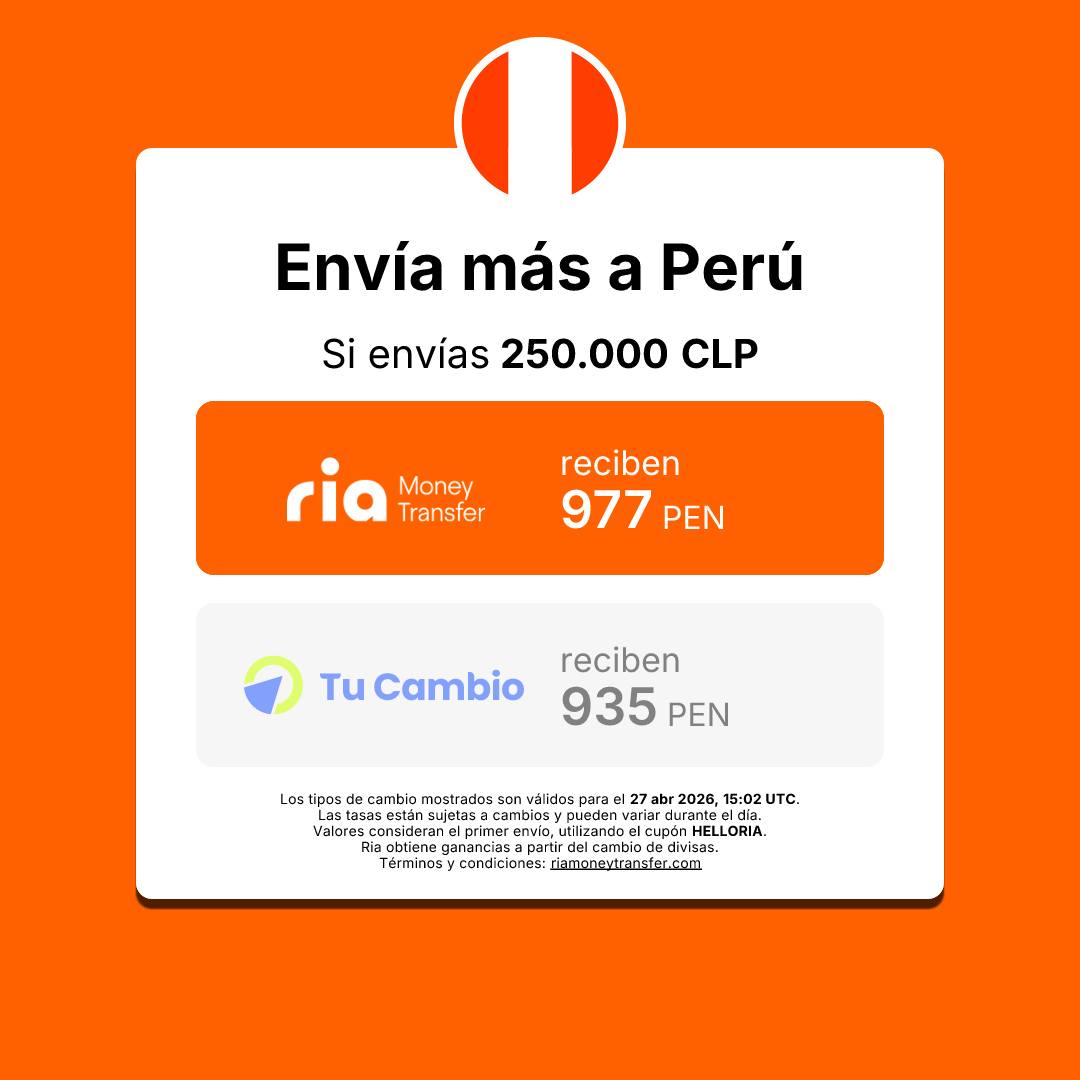 Ria Money Transfer Facebook ad