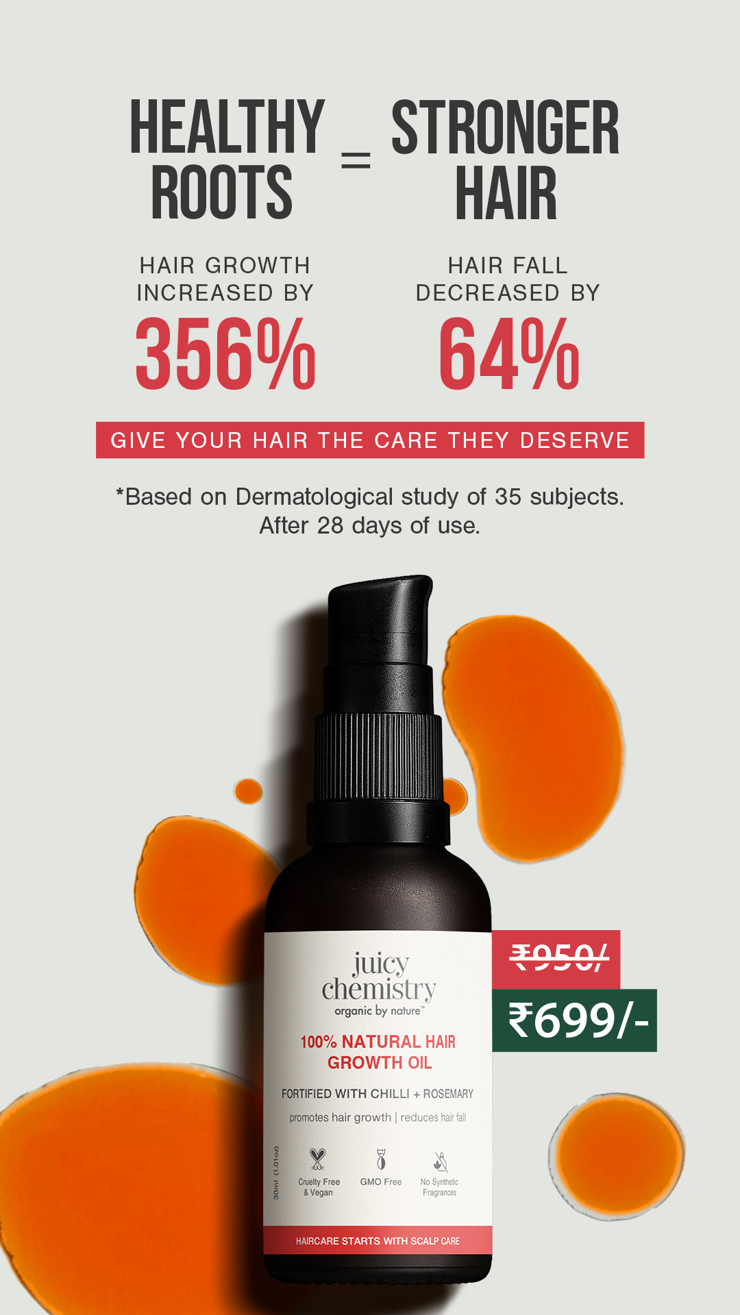 Juicy Chemistry Facebook ad