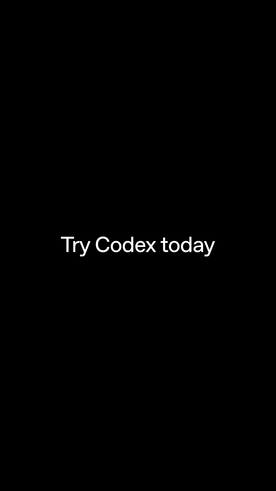 ChatGPT Facebook ad: Try Codex for free
