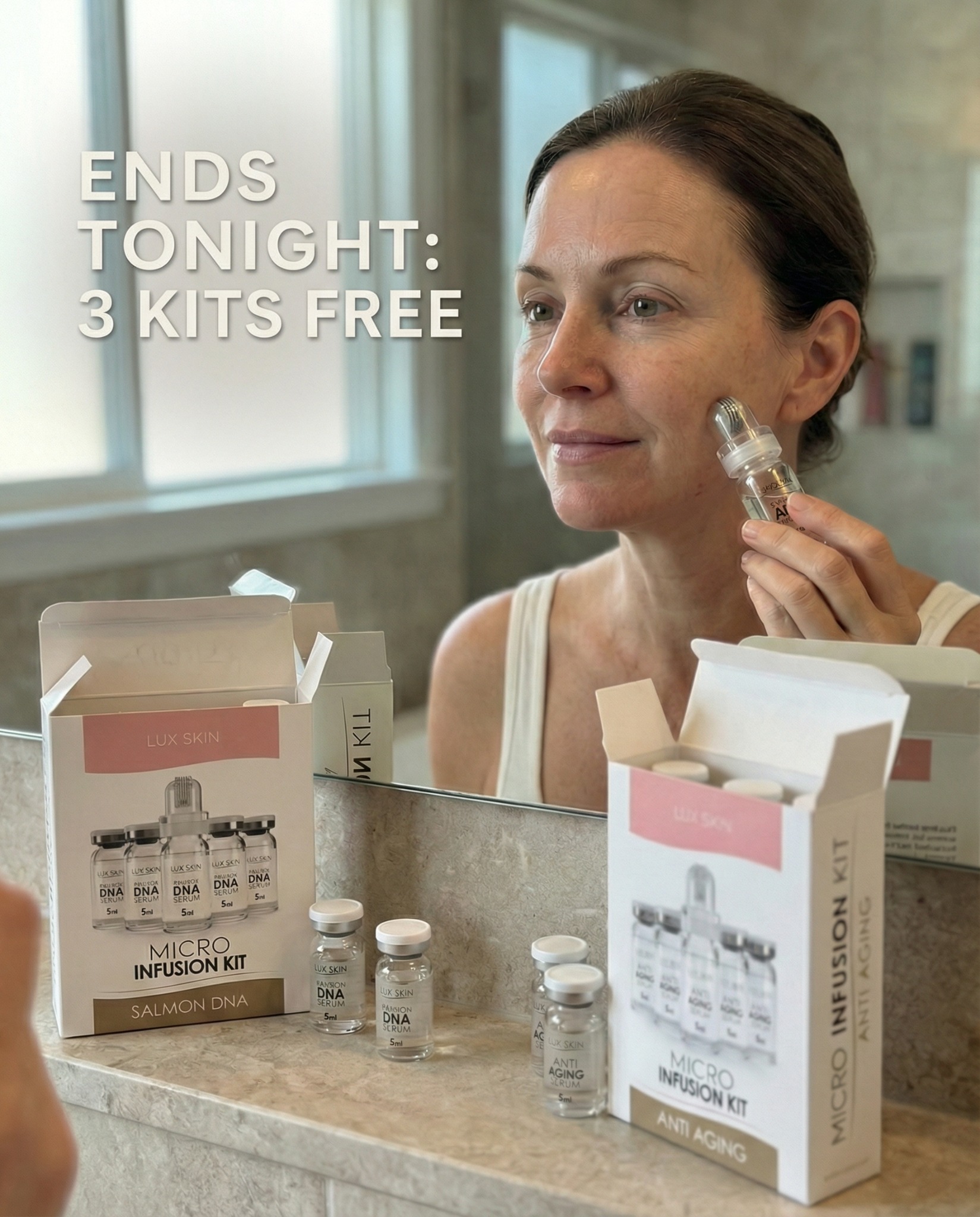 LUX SKIN Facebook ad