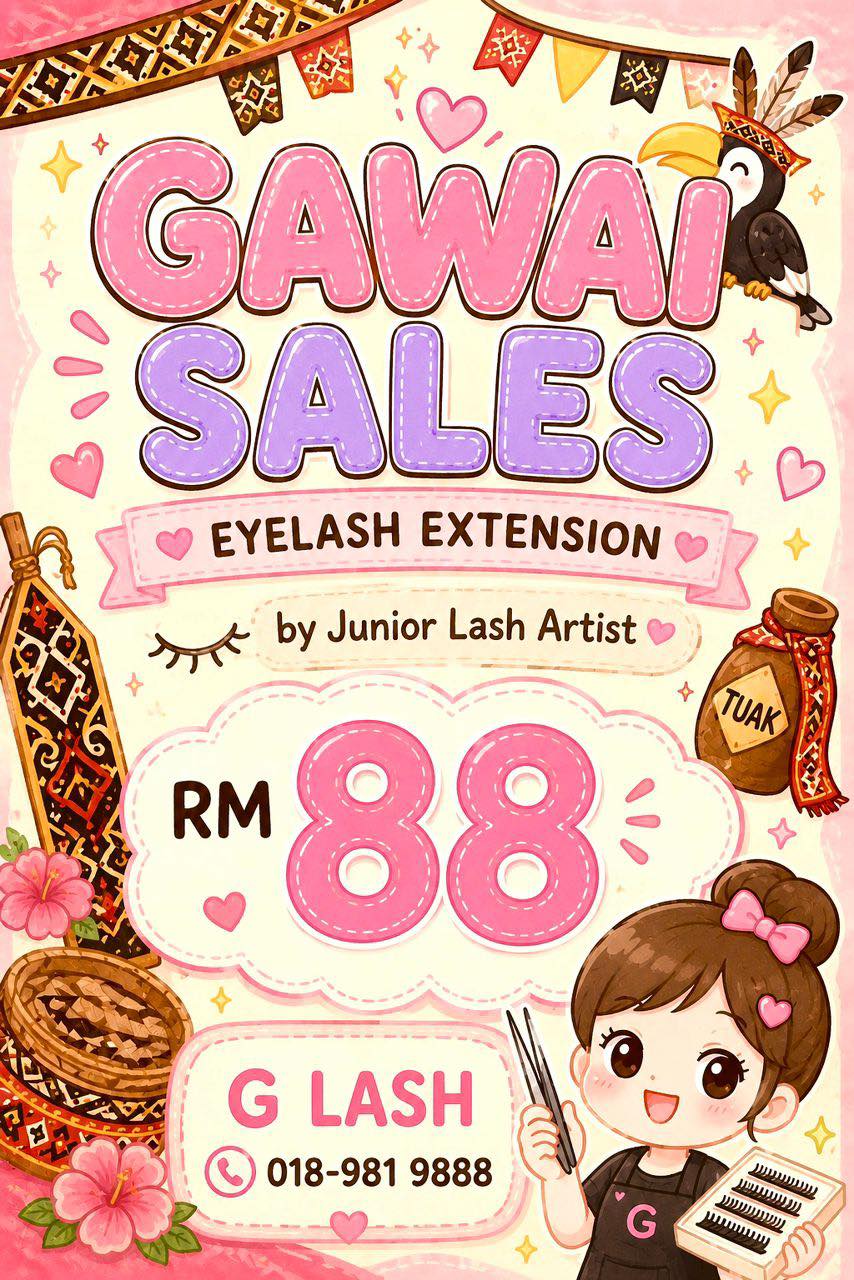 G LASH Facebook ad