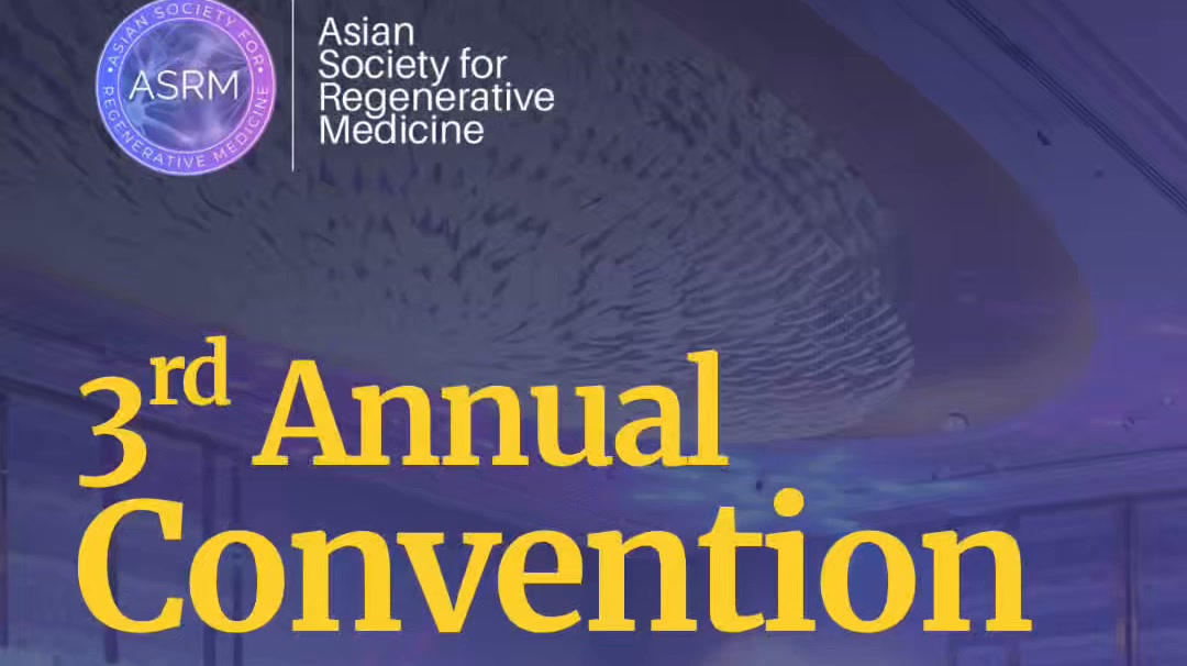 Asian Society for Regenerative Medicine Facebook ad: Join us!