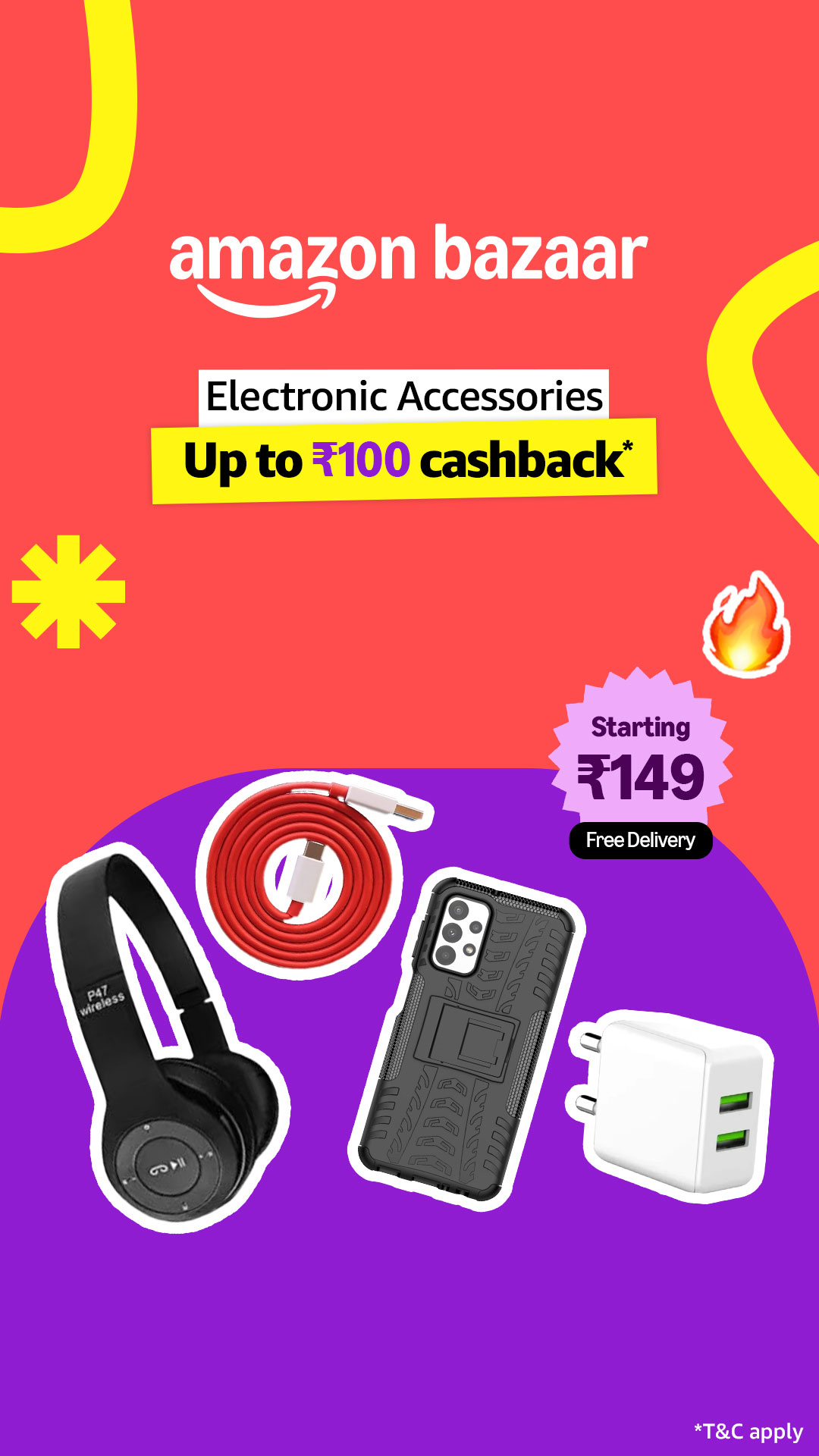 Amazon India Facebook ad