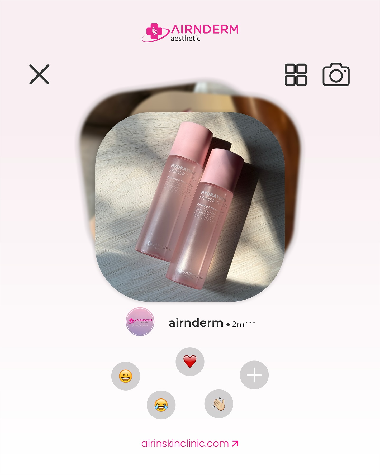 Airin Airnderm Aesthetic Facebook ad