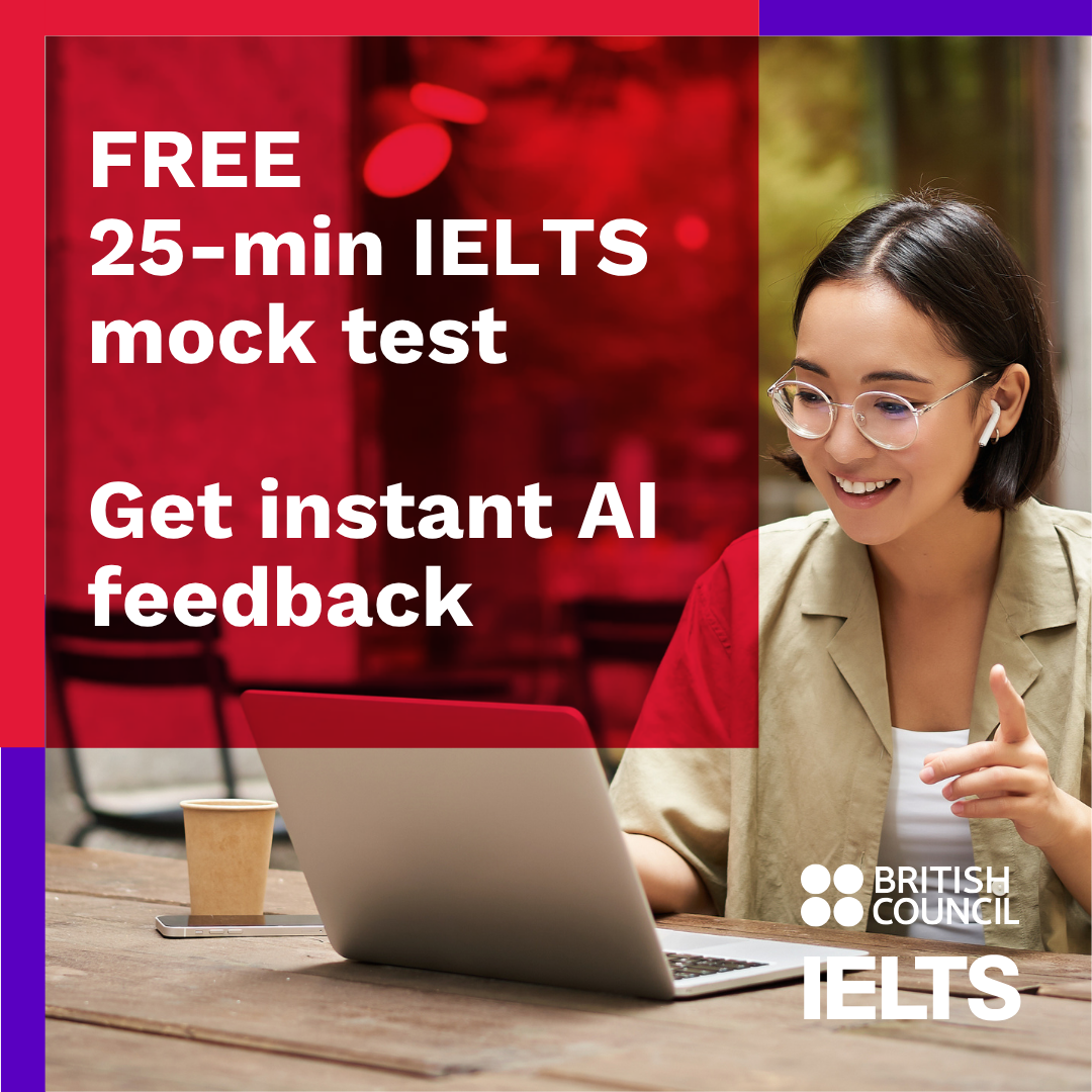 British Council Malaysia Facebook ad