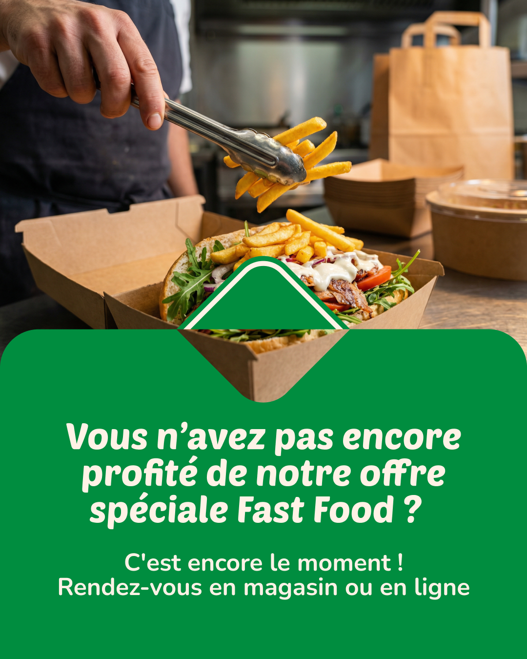 Promocash Facebook ad: C'est encore le moment!