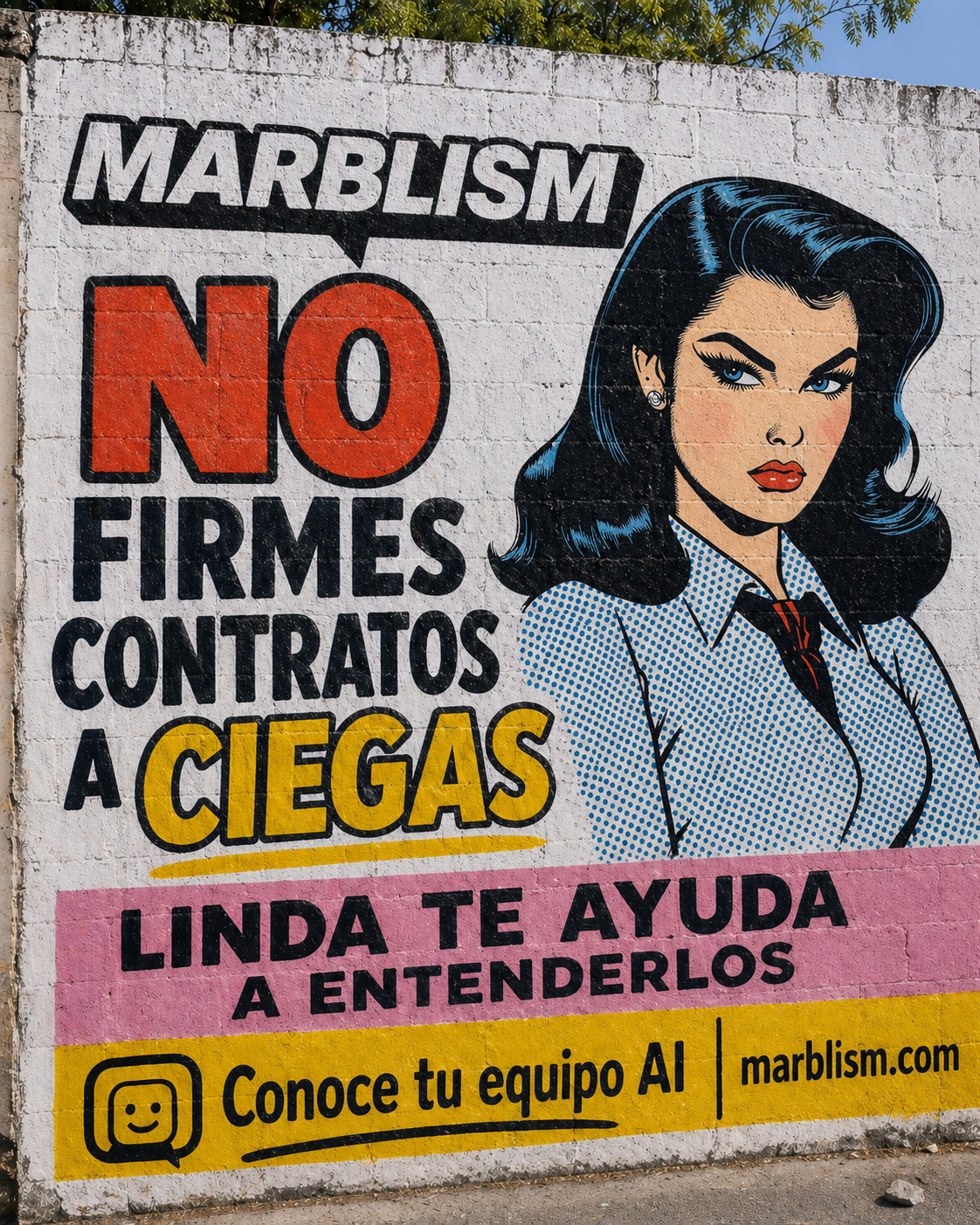 Marblism Facebook ad
