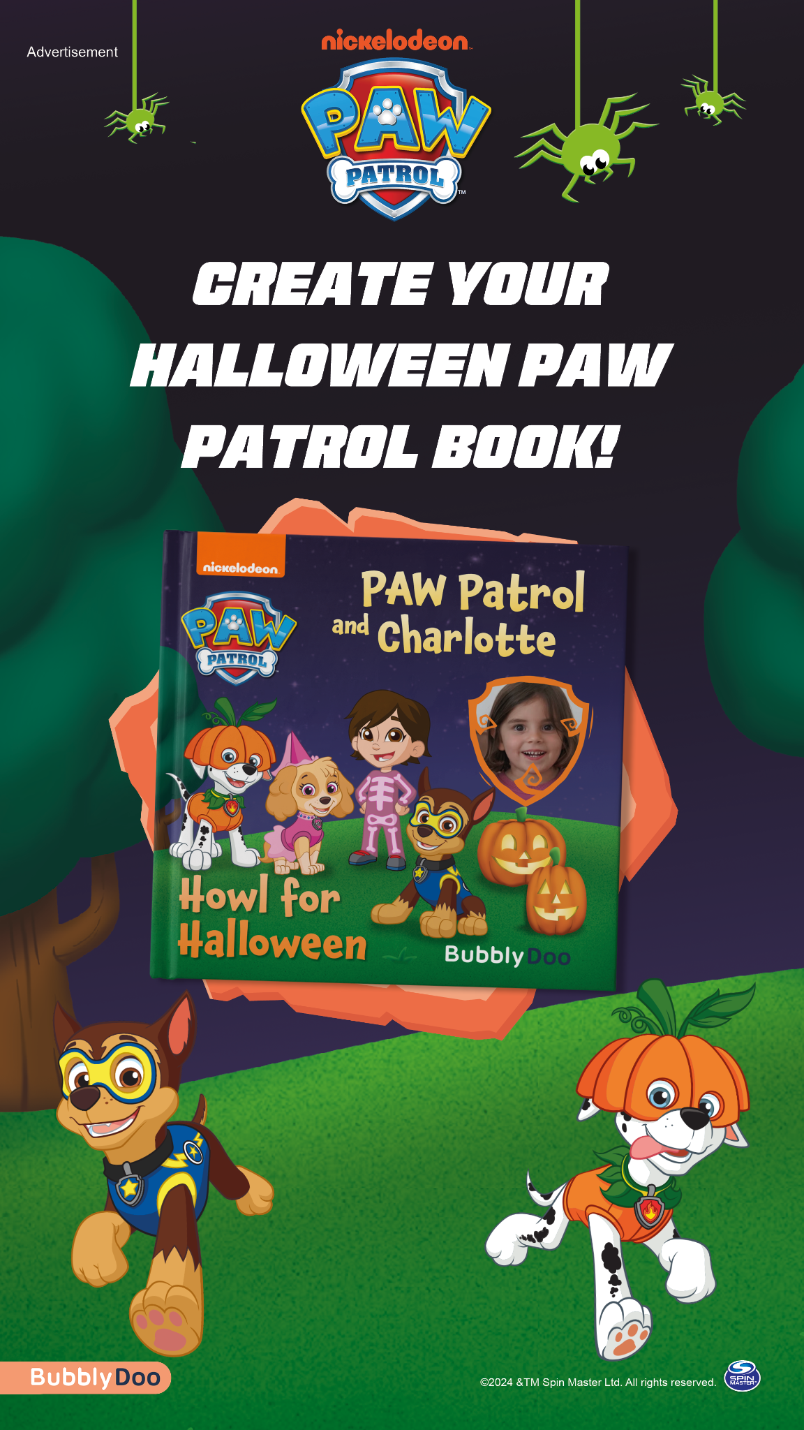 BubblyDoo Books Facebook ad