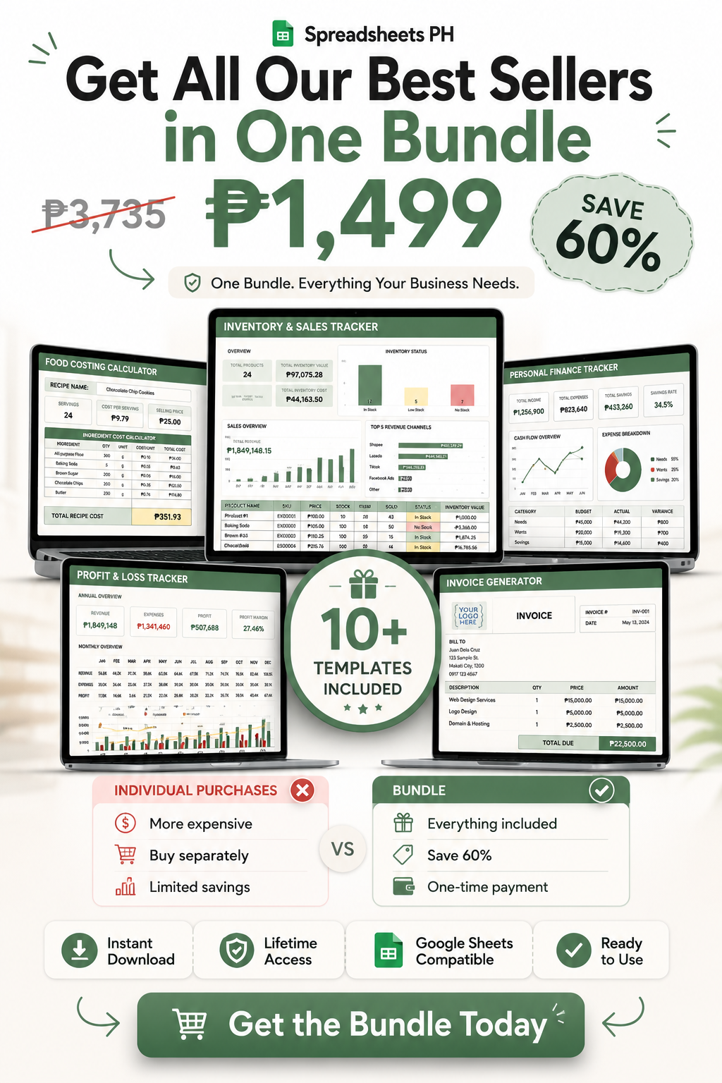 Spreadsheets PH Facebook ad