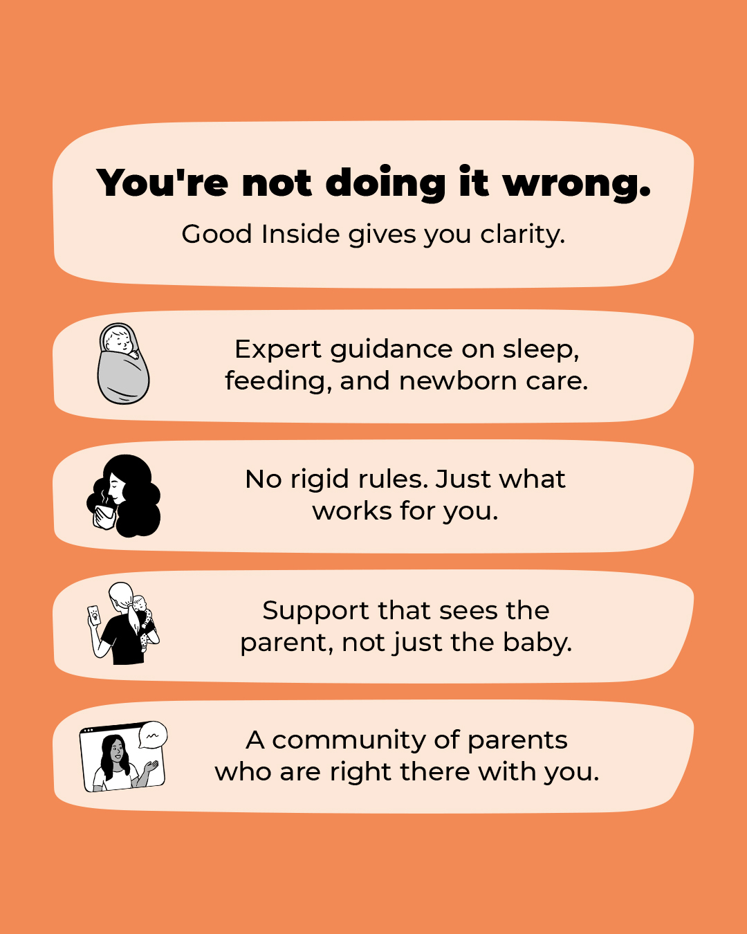 Good Inside Baby Facebook ad