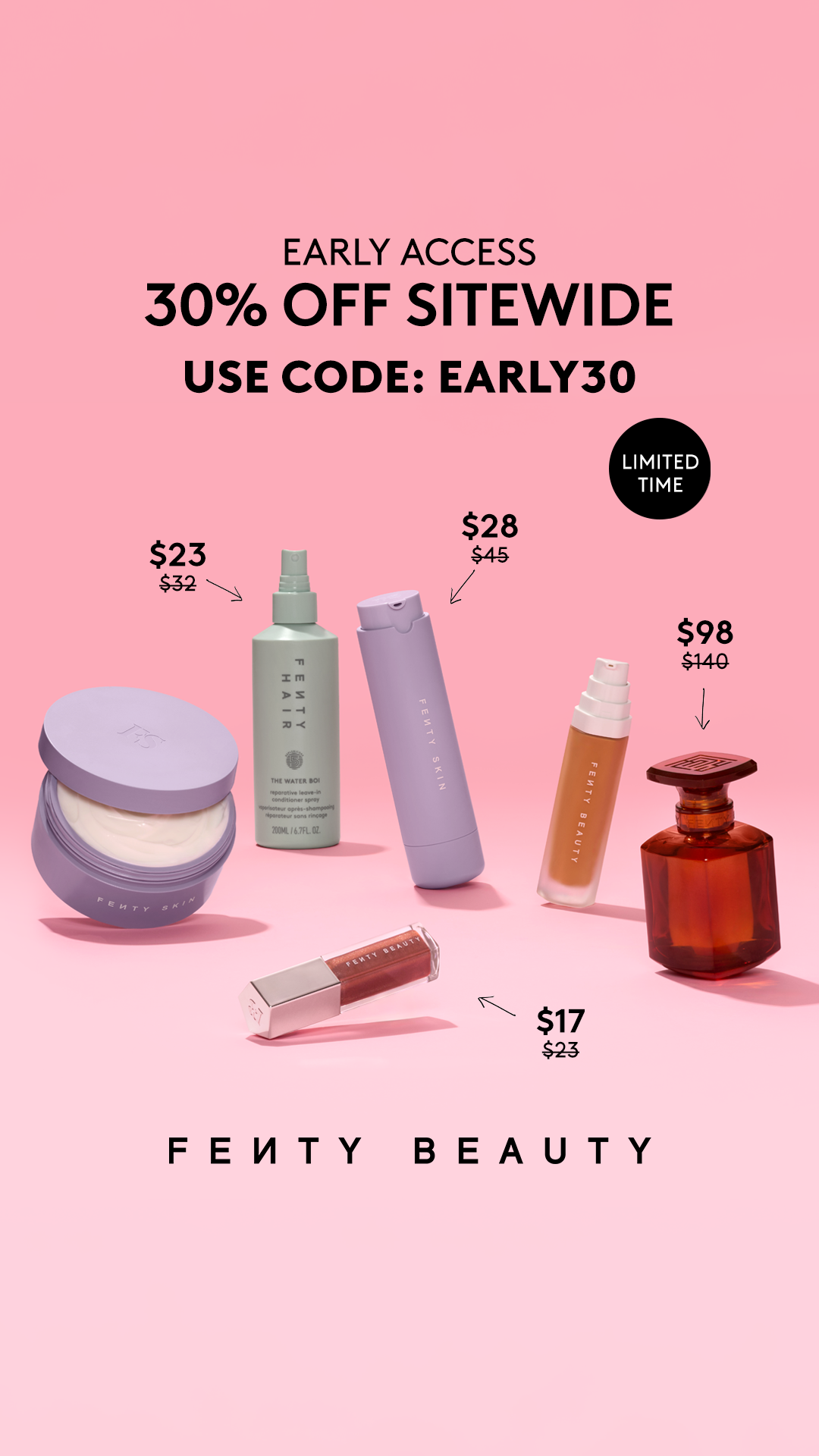 fentybeauty Facebook ad
