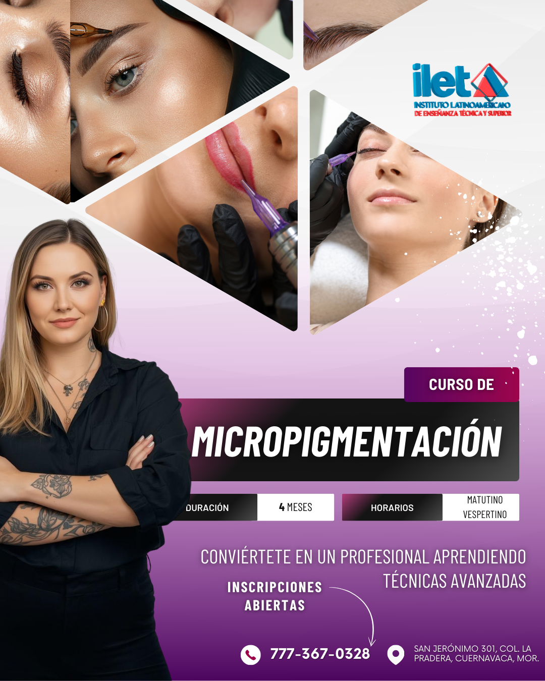 ILET Cuernavaca Facebook ad from Apr 17, 2026