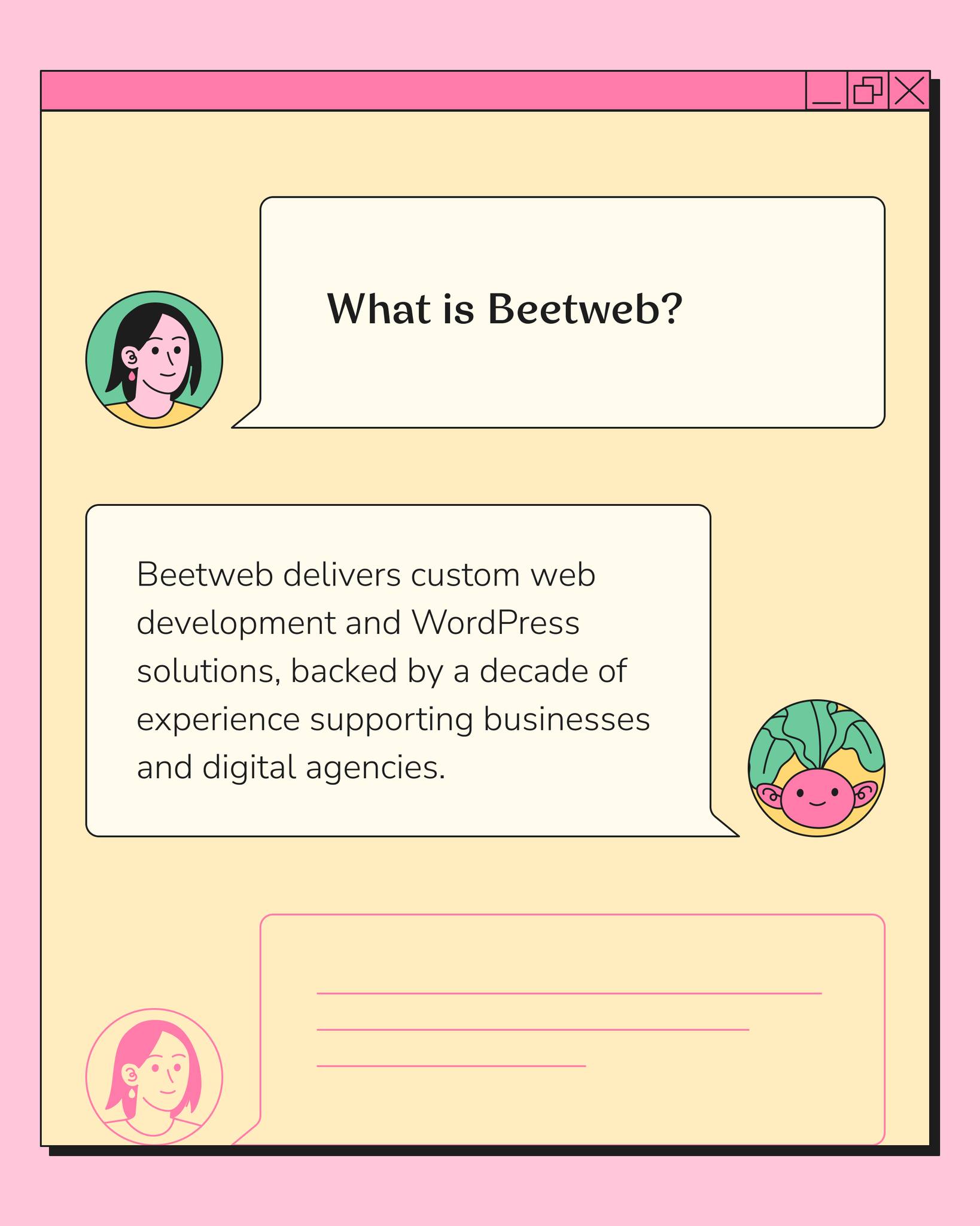 Beetweb Facebook ad