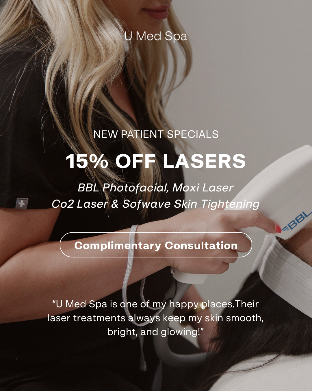 U Med Spa Facebook ad