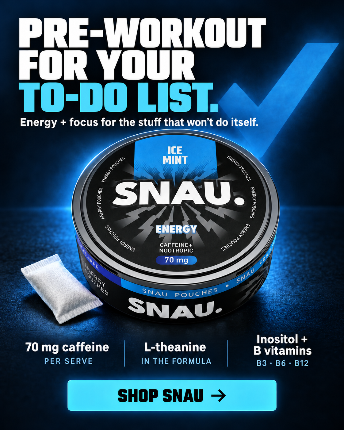 Snus Australia Facebook ad