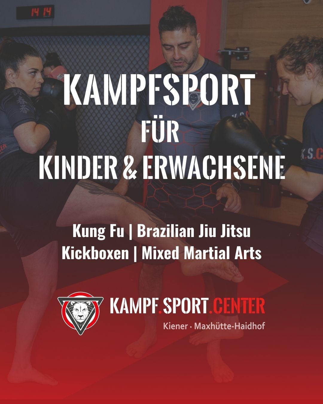 Kampf.Sport.Center Kiener Facebook ad from Mar 3, 2026
