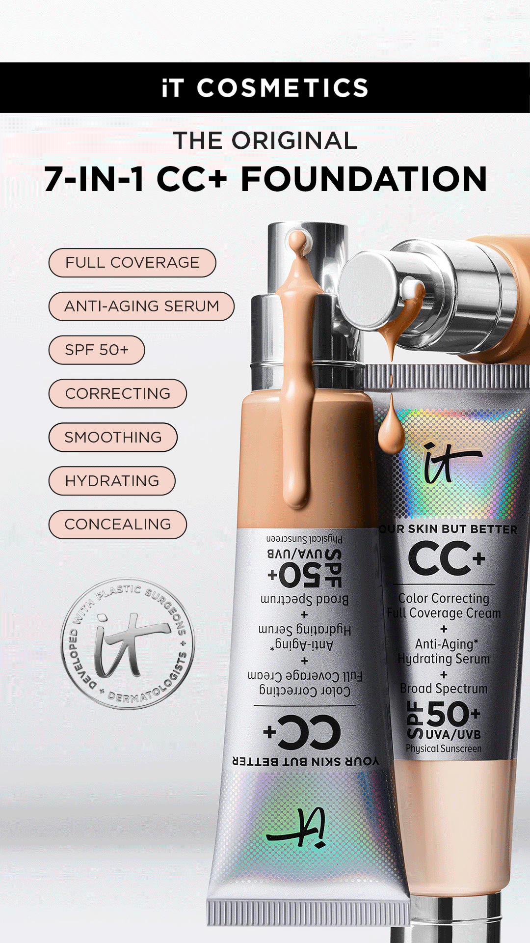 IT Cosmetics Facebook ad