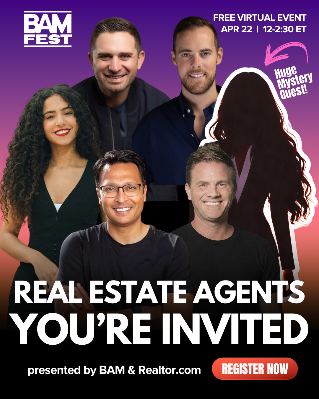 BAM Facebook ad: Unlock Your Real Estate Potential on April 22