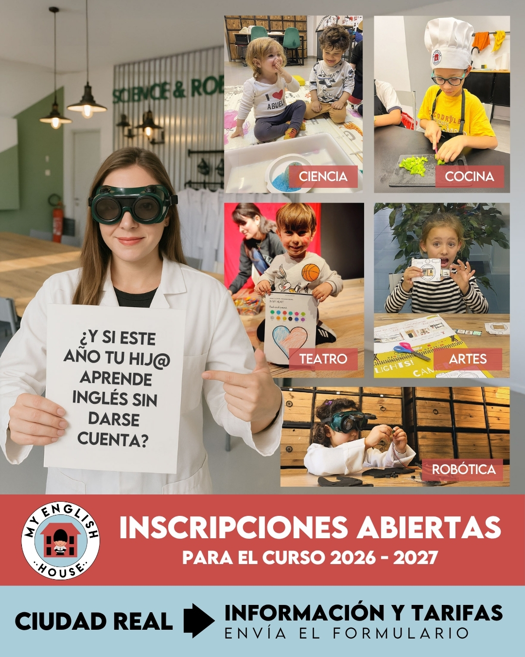 My English House Academy Facebook ad