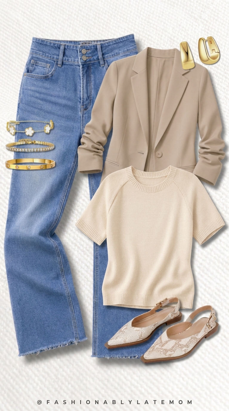 Fashionably Late Mom Facebook ad