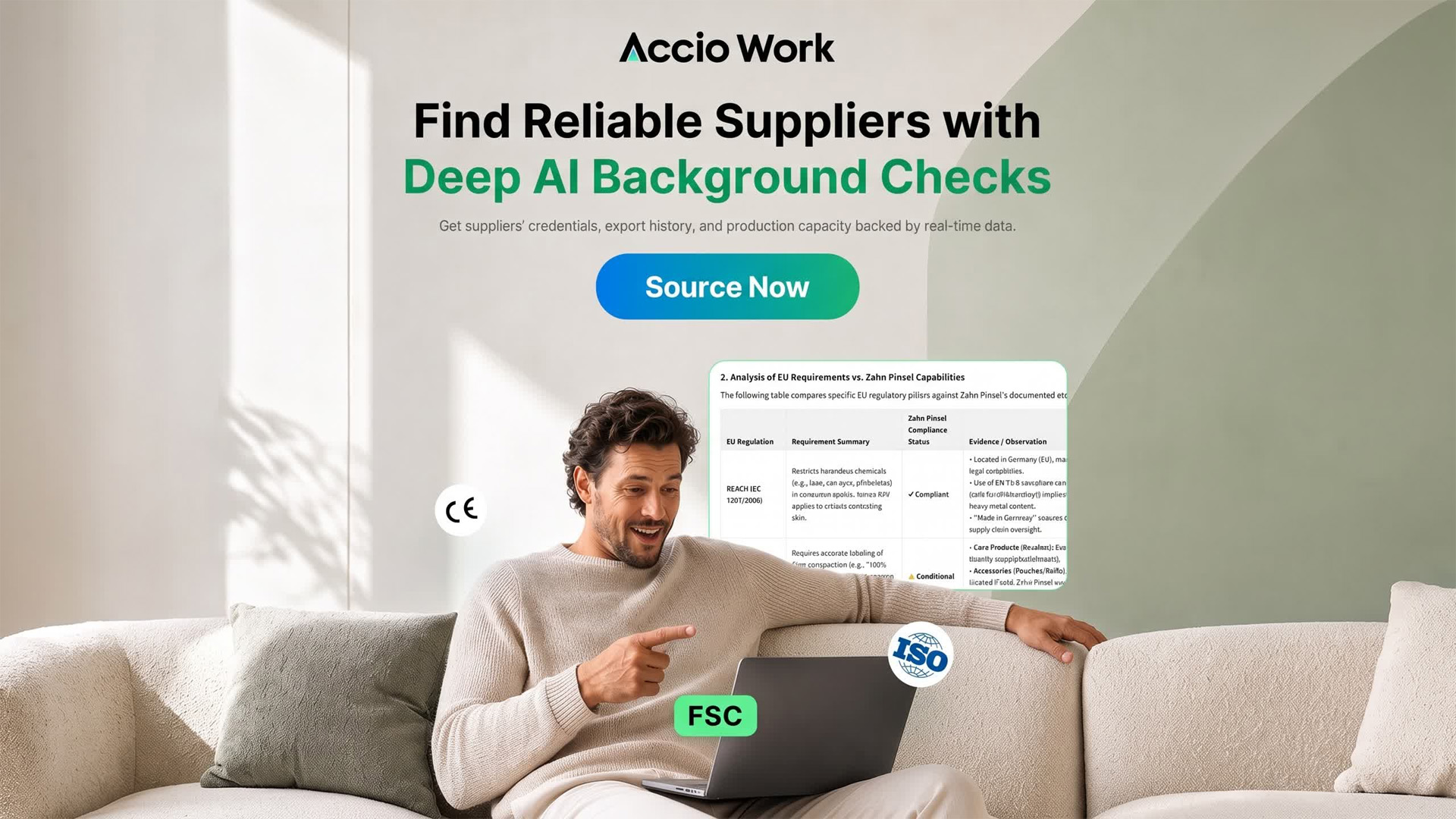 Accio Facebook ad