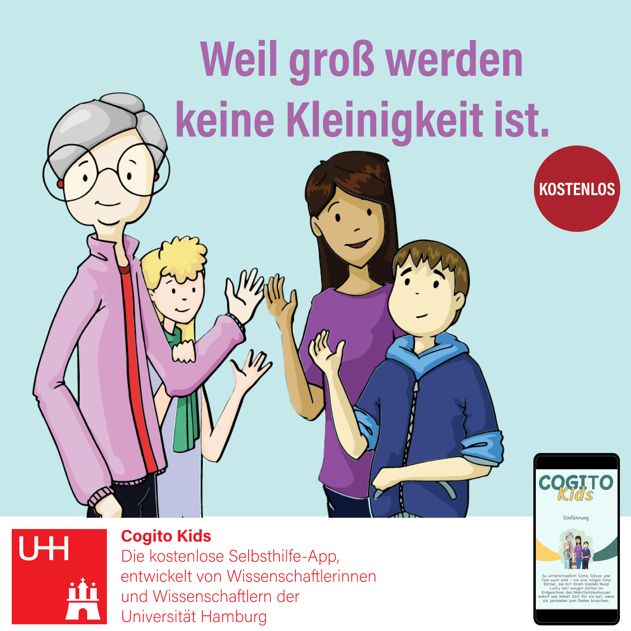Neuropsychologie und Psychotherapie/ Neuropsychology and Psychotherapy Facebook ad: COGITO Kids