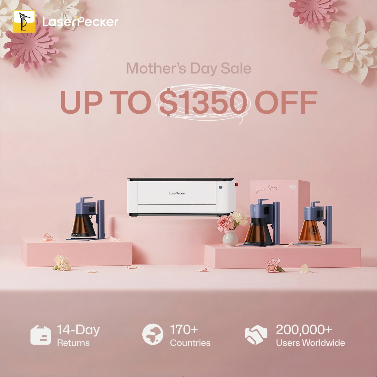 LaserPecker Global Facebook ad