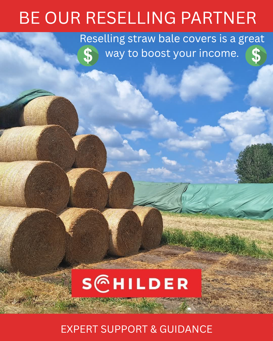 Schilder Facebook ad: Be a Schilder partner!