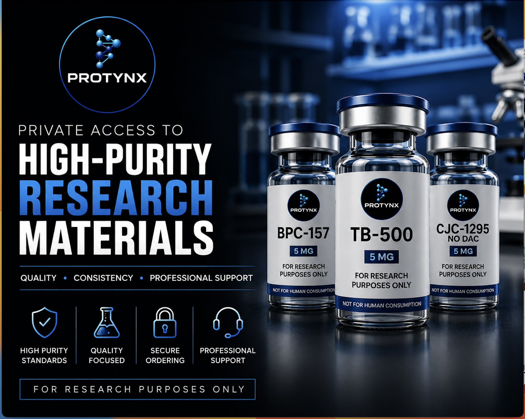 ProtynxResearch Facebook ad: ๐๐ถ๐ด๐ต ๐ฆ๐๐ฎ๐ป๐ฑ๐ฎ๐ฟ๐ฑ๐. ๐ก๐ผ ๐๐ผ๐บ๐ฝ๐ฟ๐ผ๐บ๐ถ๐๐ฒ.