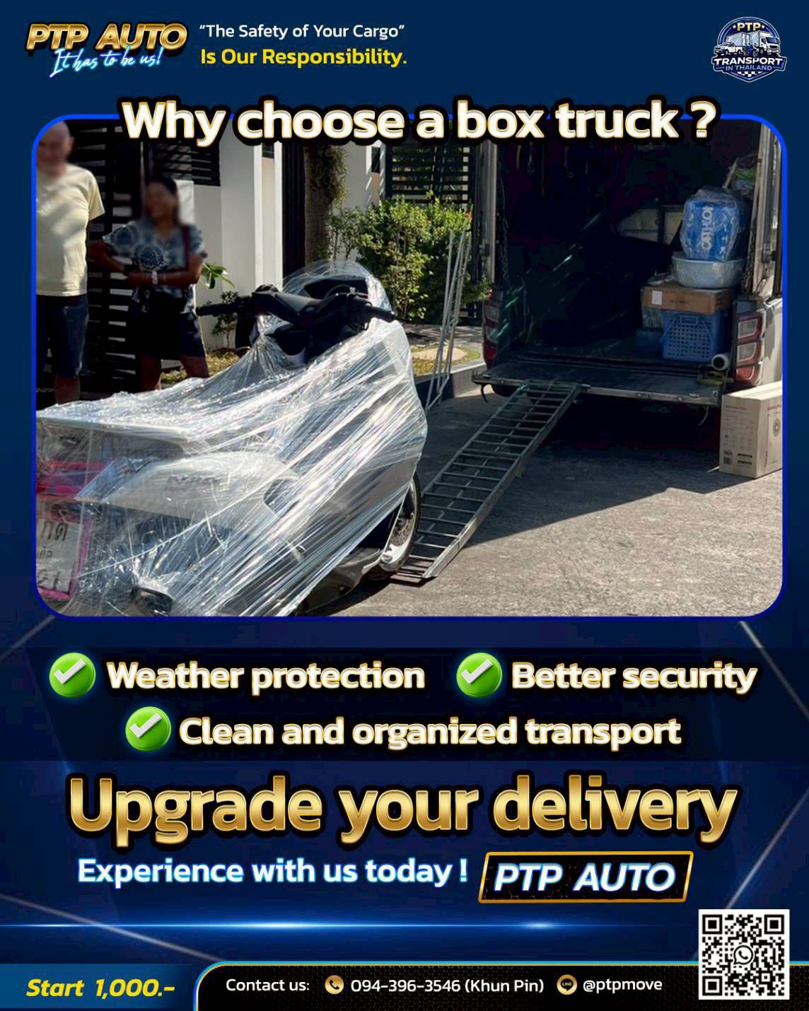 PTP Transportation Company  Facebook ad