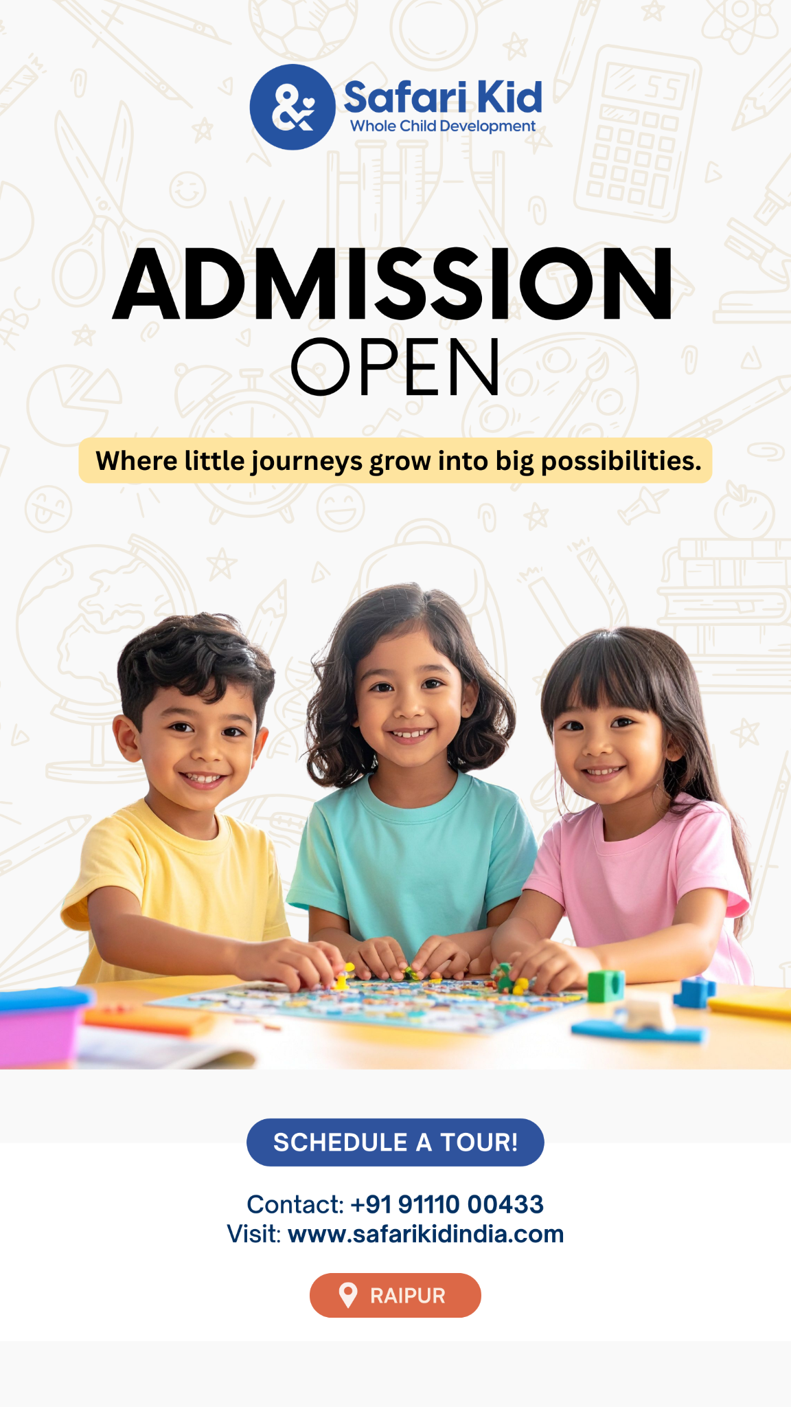 Safari Kid India Facebook ad