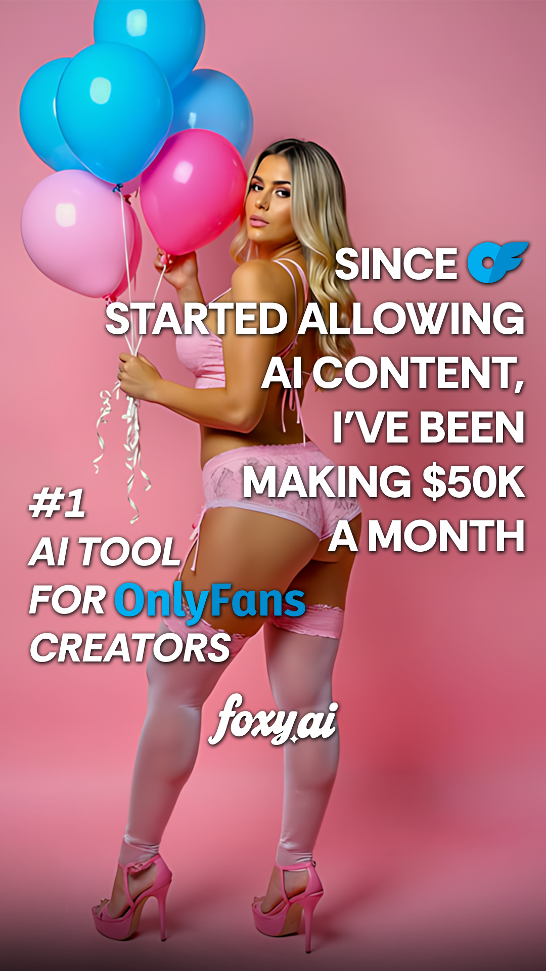 Foxy.ai Facebook ad