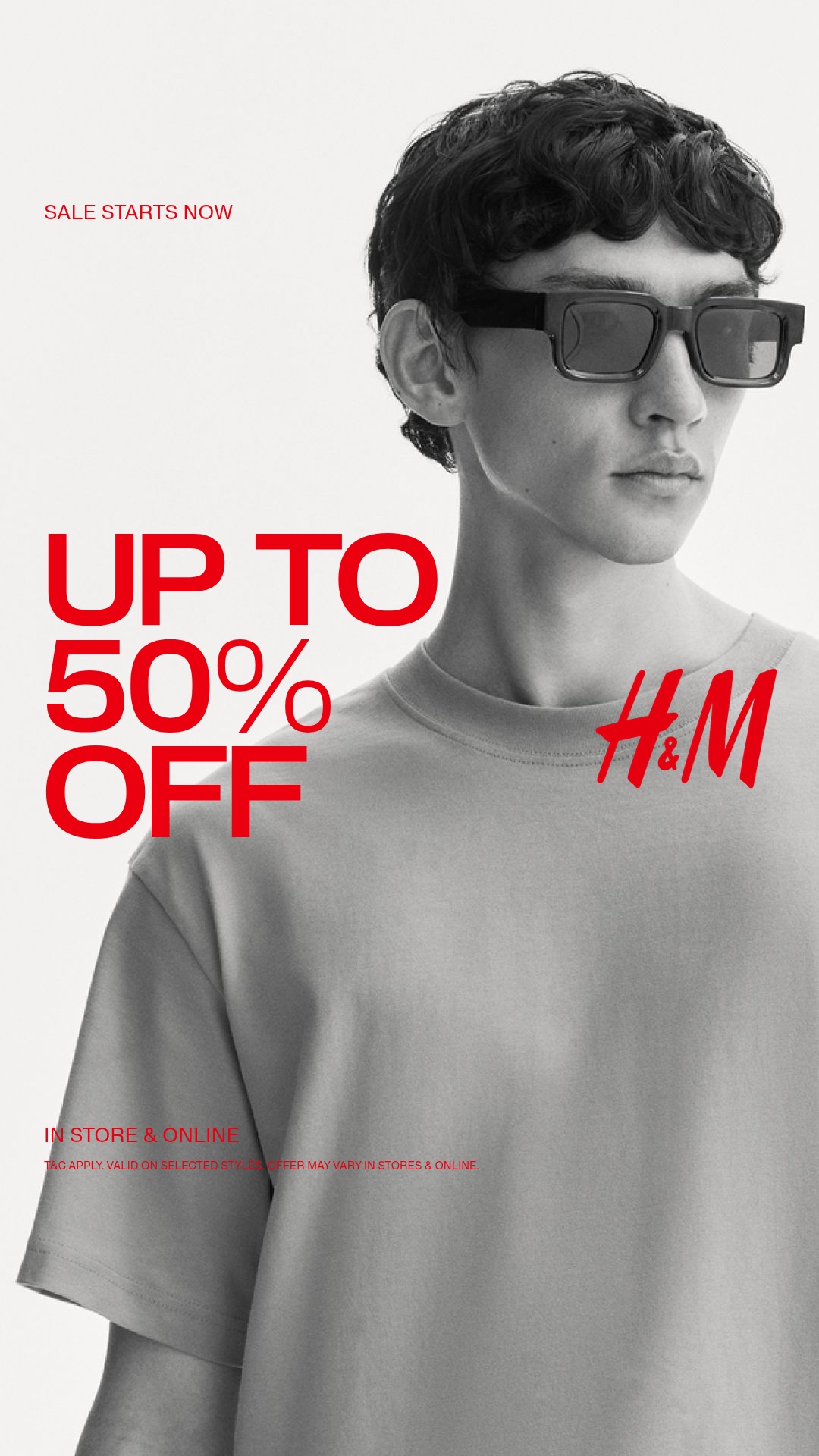 H&M Facebook ad