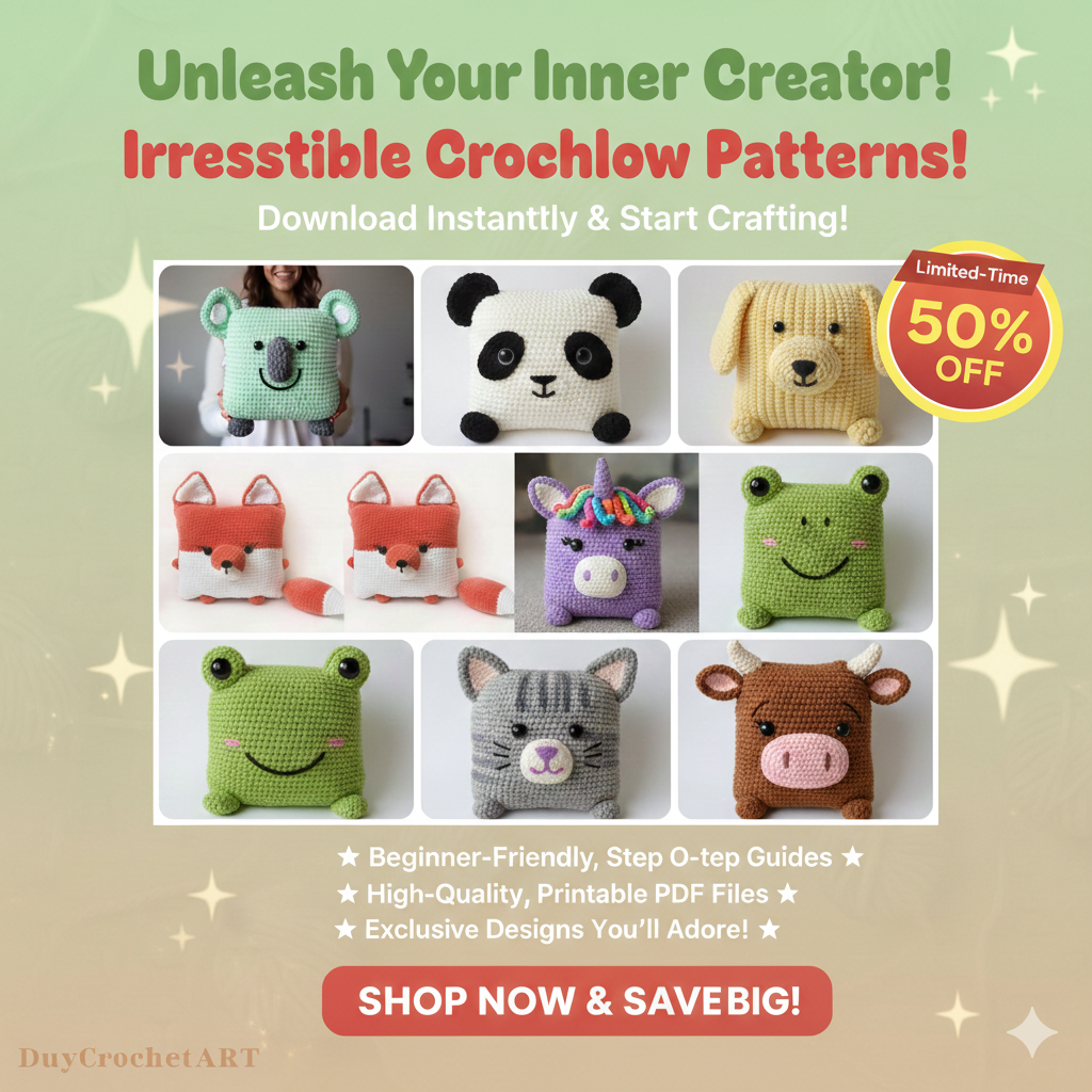 The Crochet Nook Facebook ad