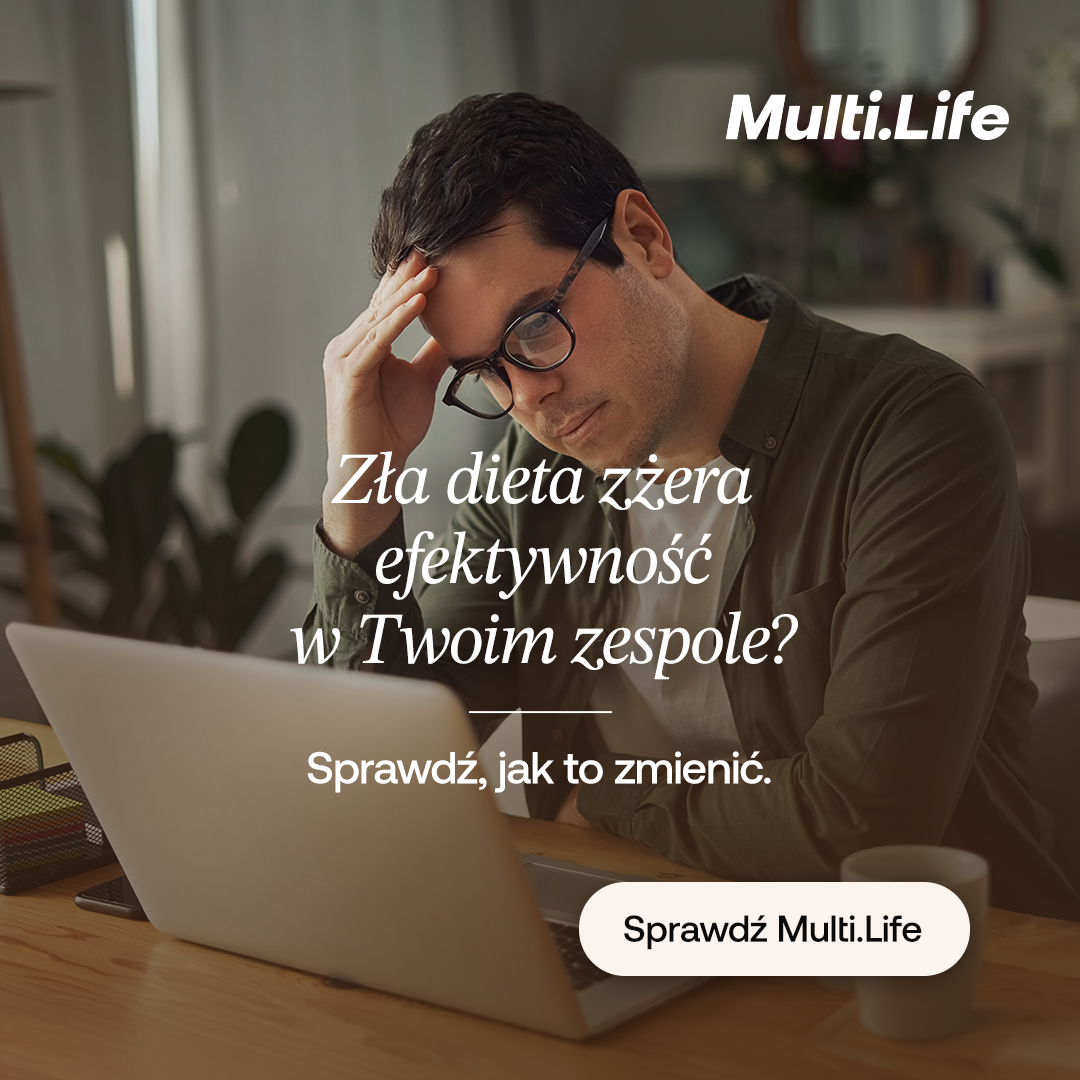 MultiLife Facebook ad: Zdrowa dieta to mniej długotrwałych L4