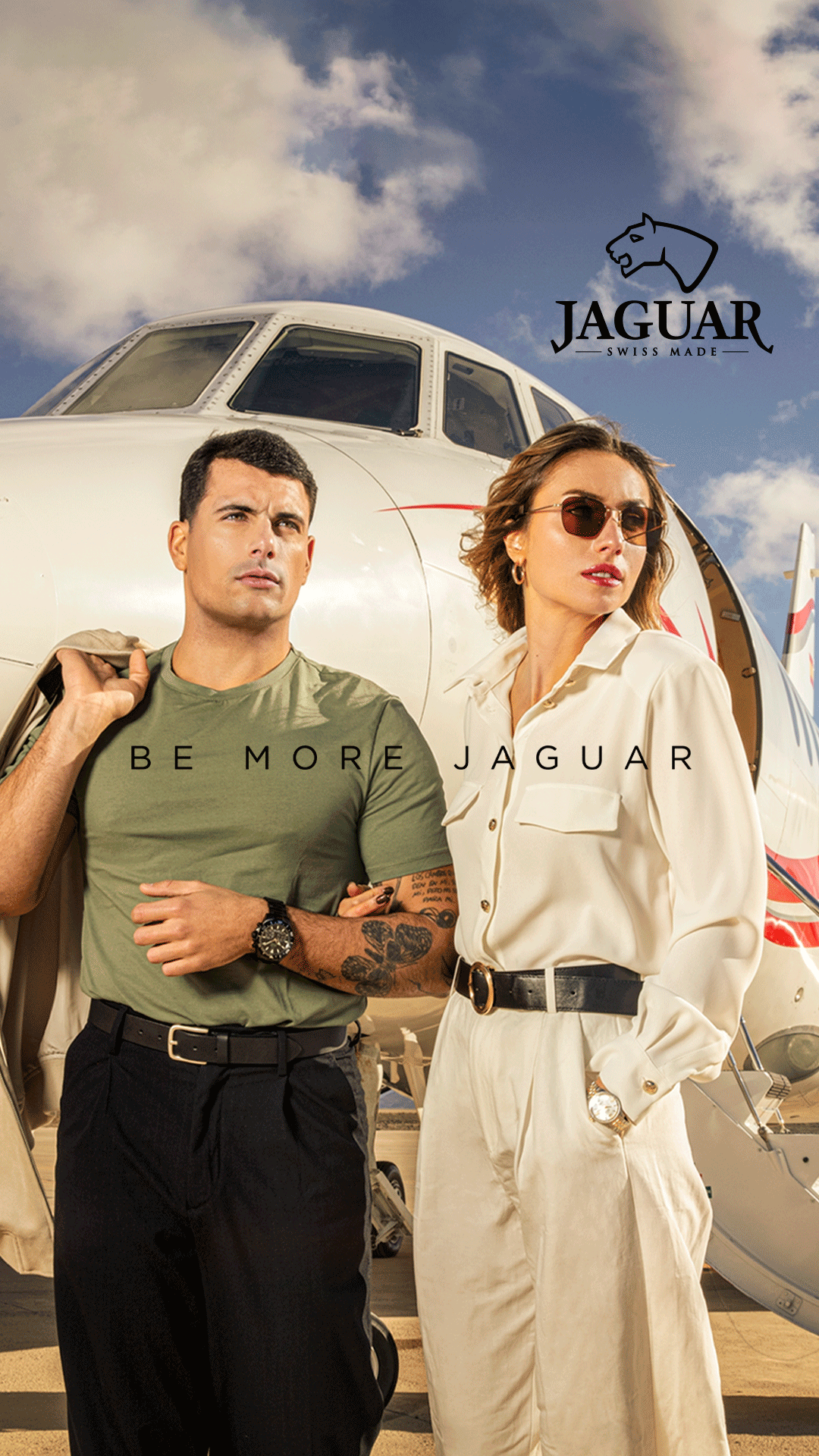 Jaguar Swiss Watches Facebook ad