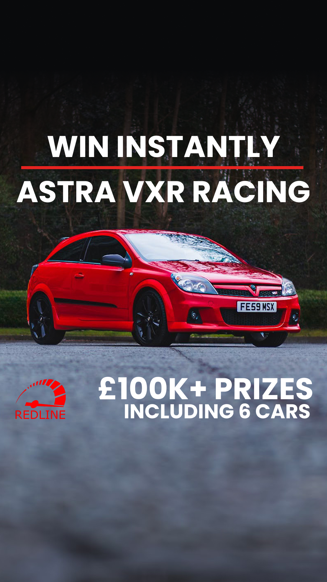 Redline Competitions Facebook ad