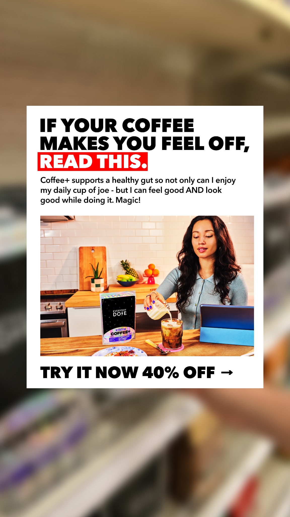 Everyday Dose Facebook ad