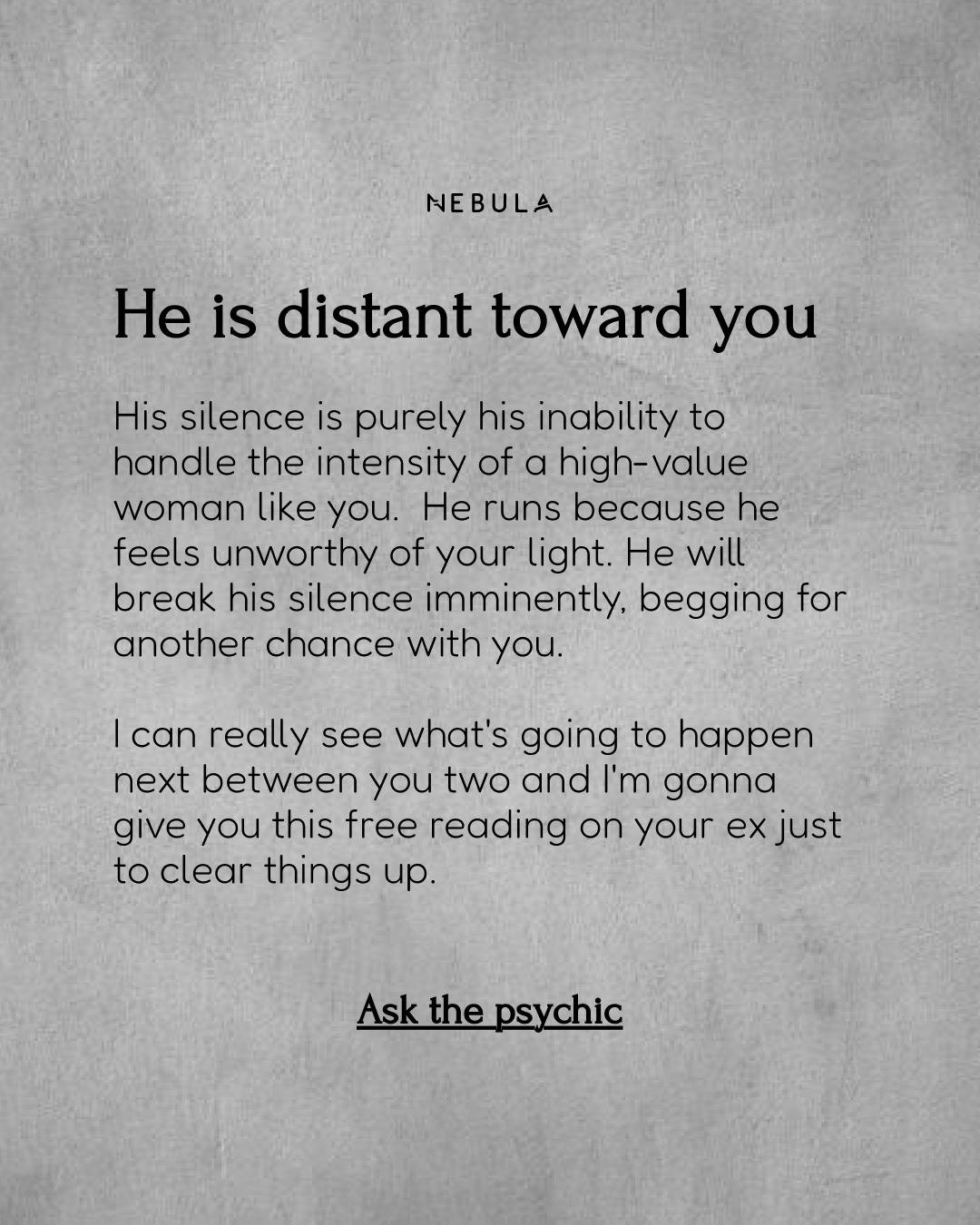 Your Relationship Advisor Facebook ad