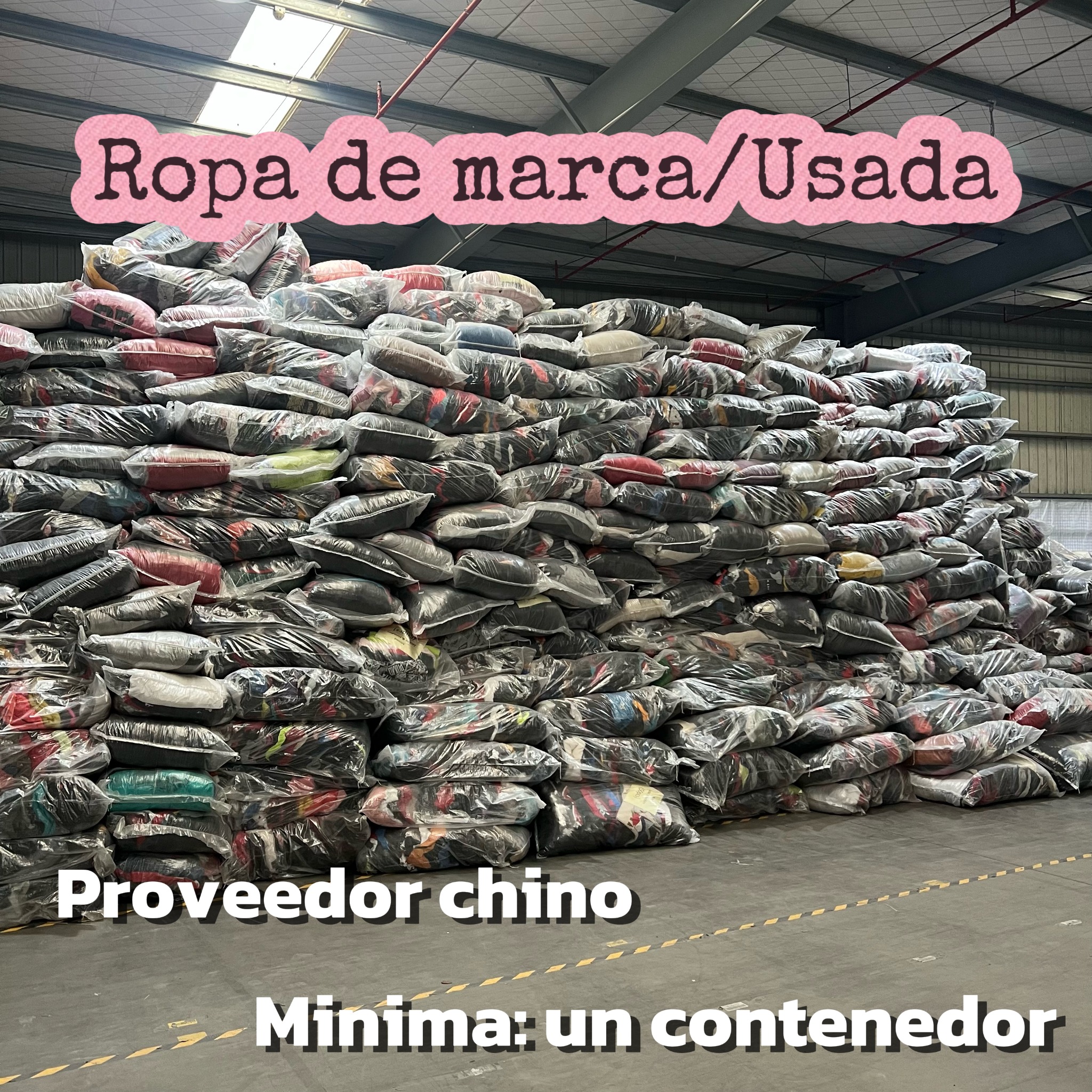 Hissen Global Used Sportswear Supplier Facebook ad: Ropa de marca de segunda mano | Solo venta al por mayor
