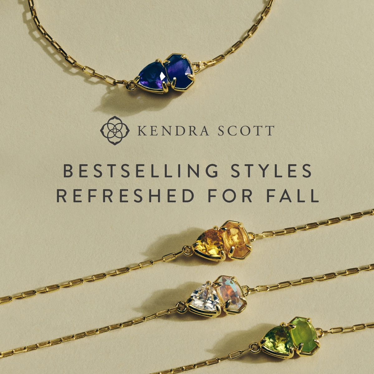 Kendra Scott Facebook ad: Your New Essentials