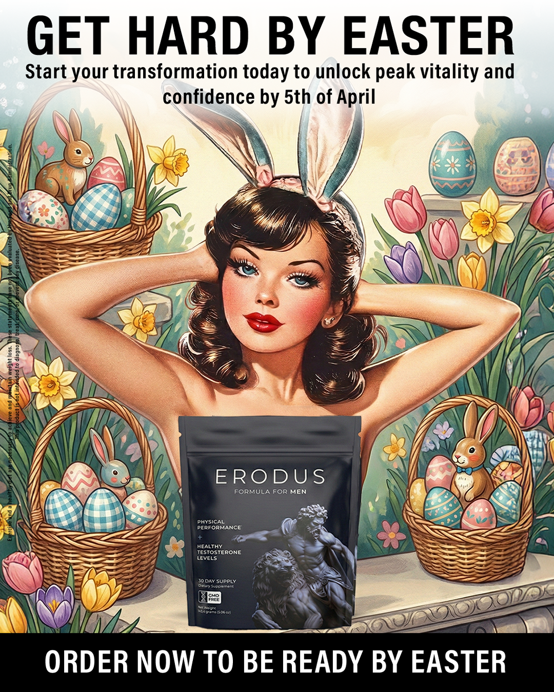 Erodus Formula For Men Facebook ad