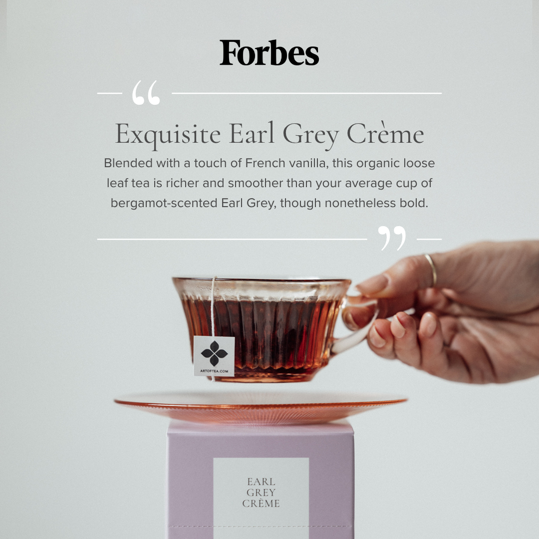 Art of Tea Facebook ad: Not Your Average Earl Grey