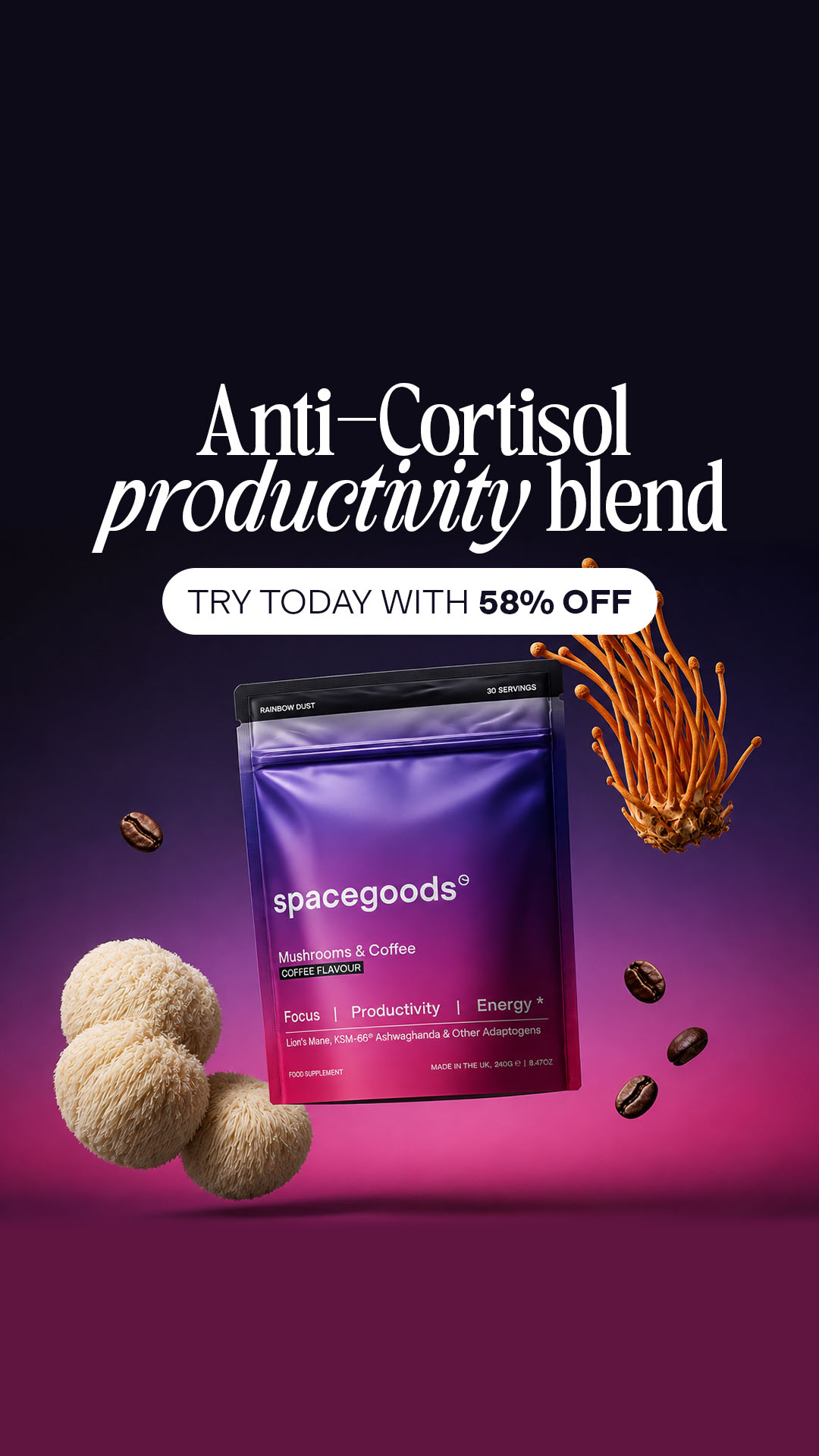 Spacegoods Facebook ad